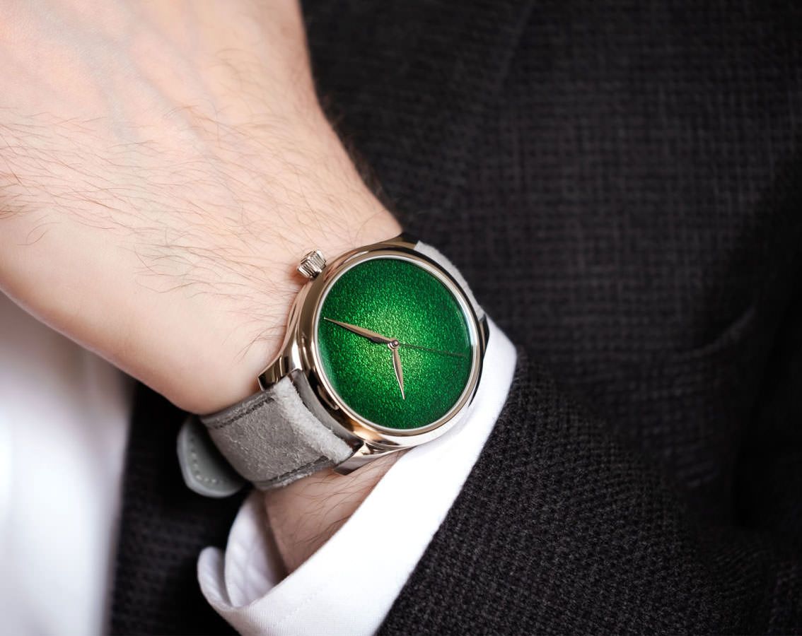 H. Moser & Cie. Endeavour Centre Seconds Concept Green Dial 40 mm Automatic Watch For Men - 8