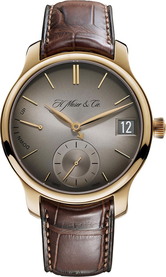 H. Moser & Cie. Endeavour Perpetual Calendar Fume Dial 40.8 mm Manual Winding Watch For Men - 1