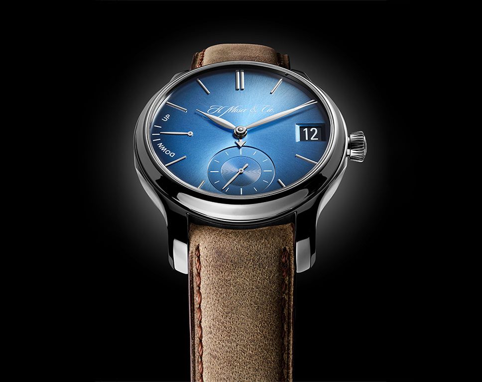 H. Moser & Cie. Endeavour Perpetual Calendar Blue Dial 40.8 mm Manual Winding Watch For Men - 2