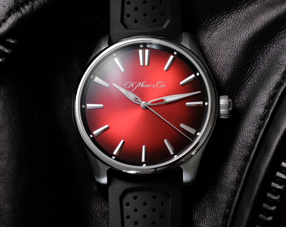 H. Moser & Cie. Pioneer Centre Seconds Red Dial 42.8 mm Automatic Watch For Men - 3