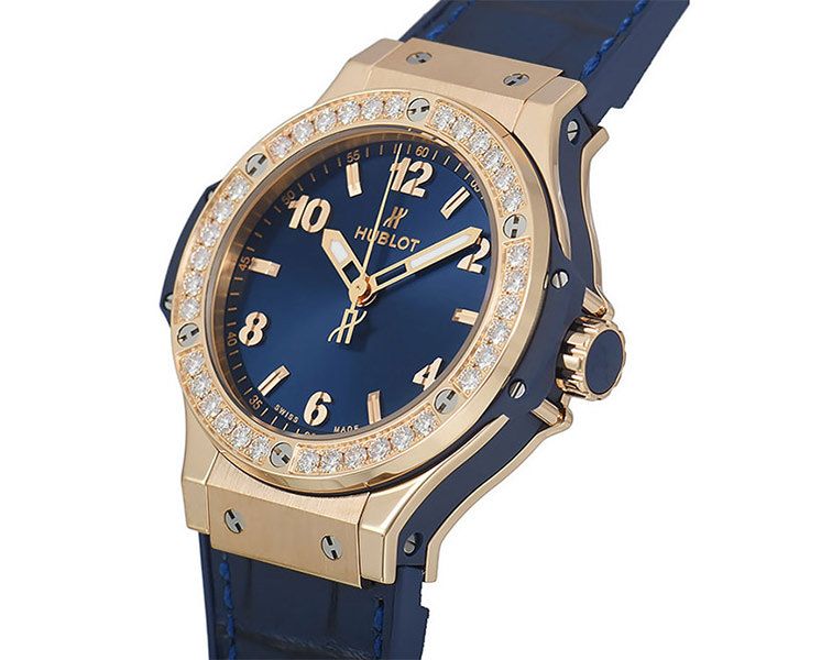 Hublot Big Bang Original Blue Dial 38 mm Quartz Watch For Unisex - 2