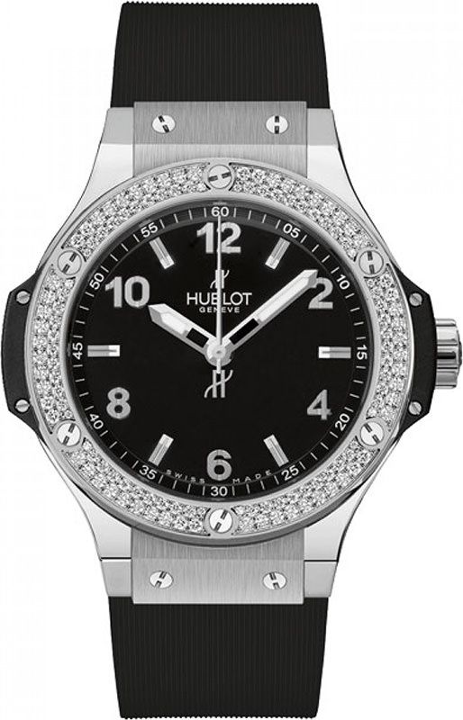 Hublot Big Bang Original Black Dial 38 mm Quartz Watch For Women - 1