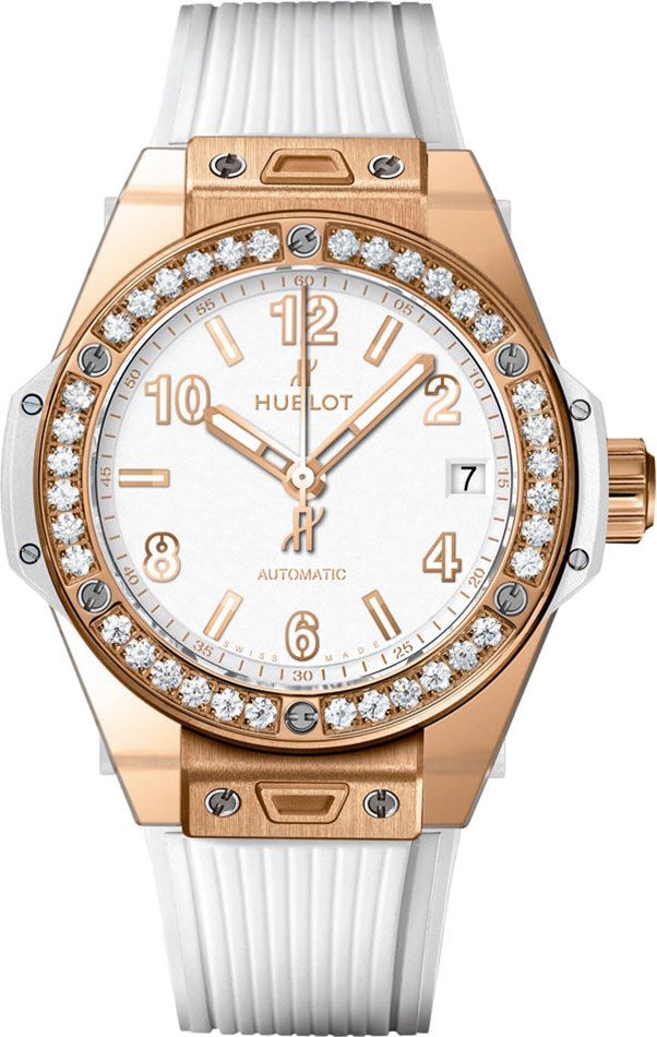 Hublot Big Bang 3-Hands White Dial 39 mm Automatic Watch For Women - 1