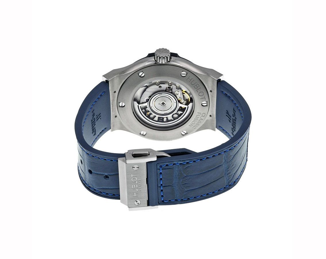 Hublot Classic Fusion  Blue Dial 42 mm Automatic Watch For Men - 3