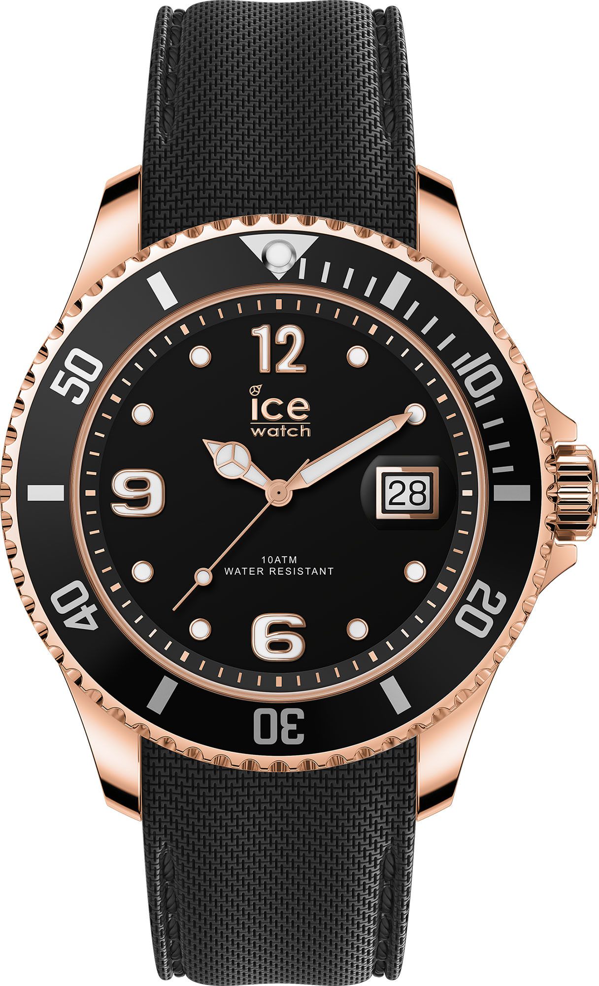 Ice-Watch ICE steel  Black Dial 40 mm Quartz Watch For Men - 1