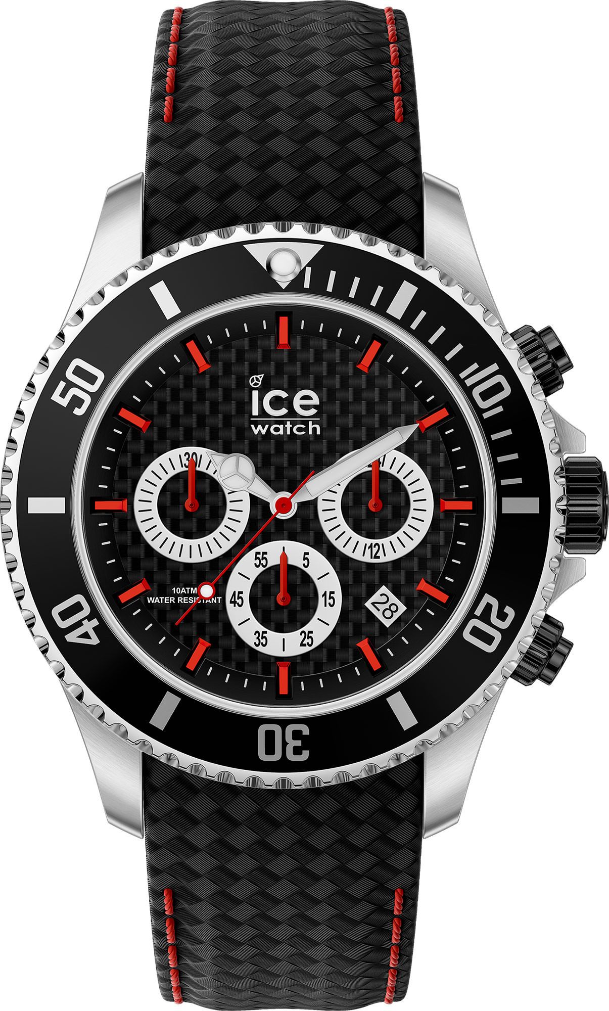 Ice-Watch ICE steel  Black Dial 44 mm Quartz Watch For Men - 1