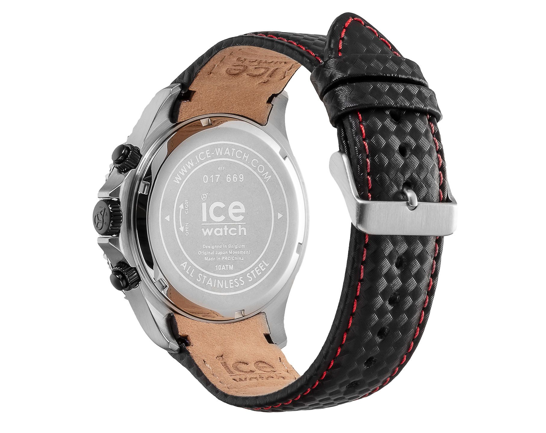 Ice-Watch ICE steel  Black Dial 44 mm Quartz Watch For Men - 4