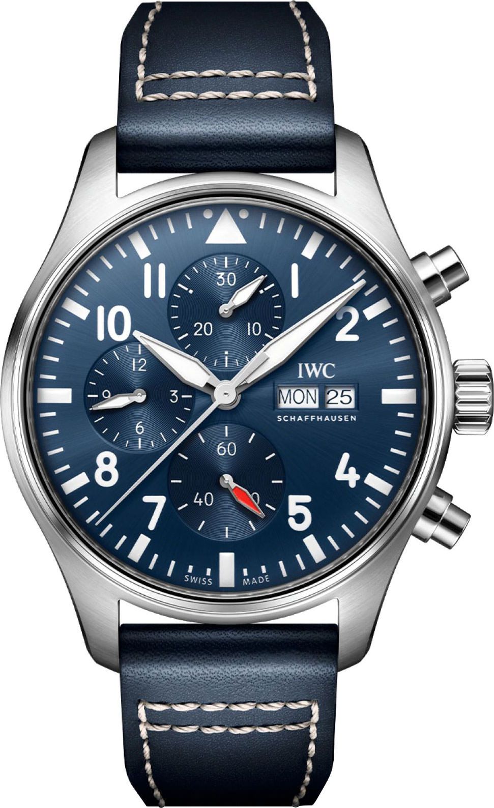 IWC Pilot’s Watches Classic Blue Dial 43 mm Automatic Watch For Men - 1