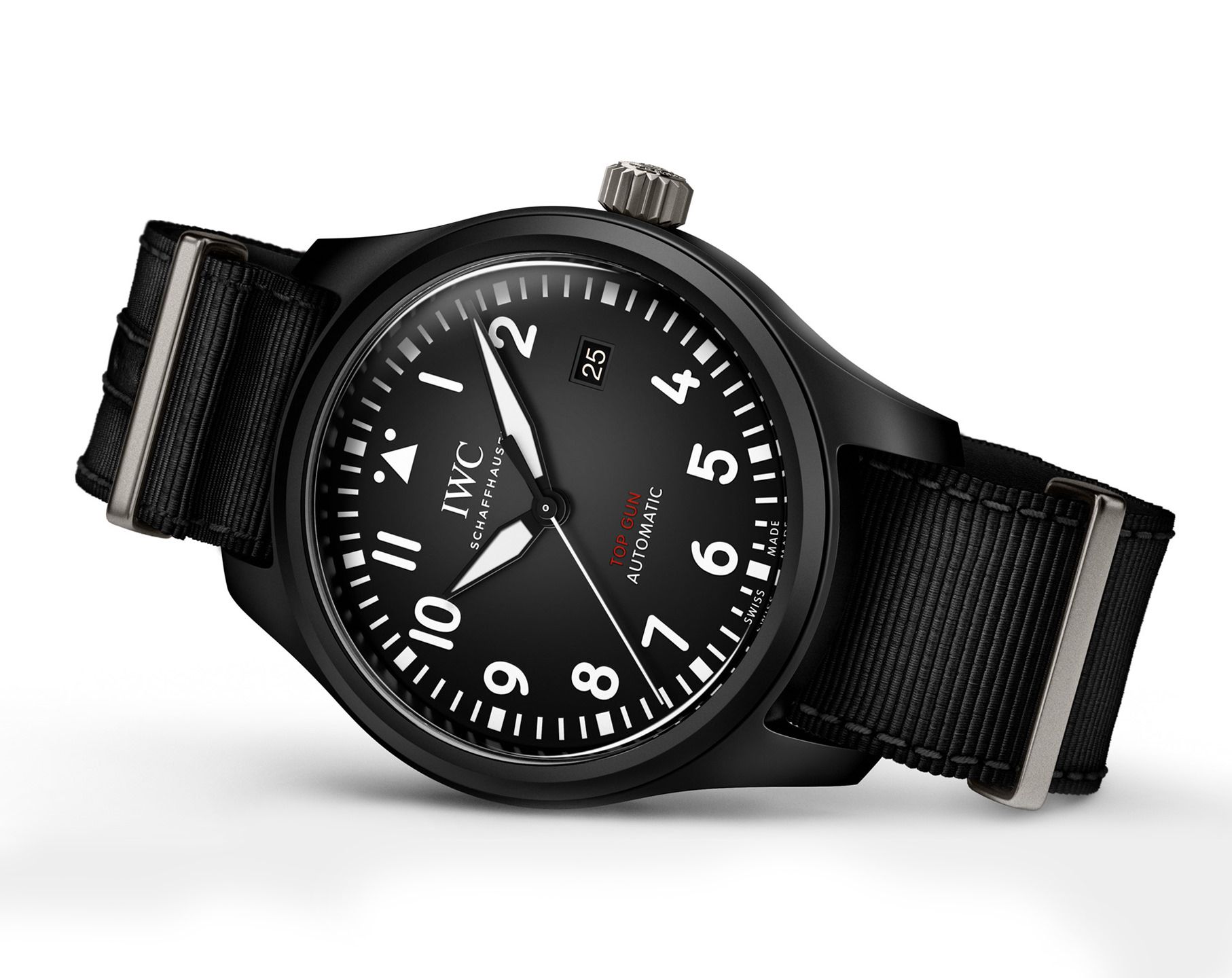 IWC Pilot’s Watches Performance Materials Black Dial 41 mm Automatic Watch For Men - 2