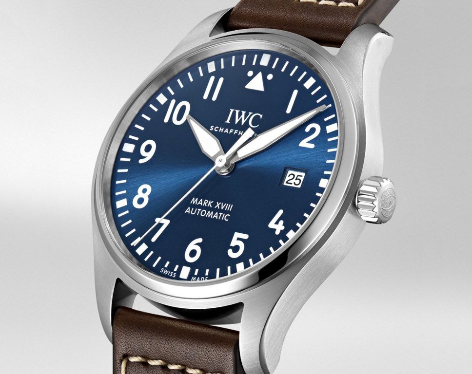 IWC Pilot’s Watches Antoine De Saint Exupery Blue Dial 40 mm Automatic Watch For Men - 2