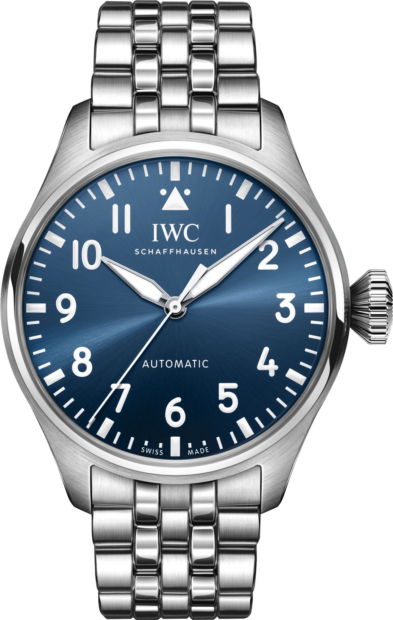 IWC Pilot’s Watches Classic Blue Dial 43 mm Automatic Watch For Men - 1