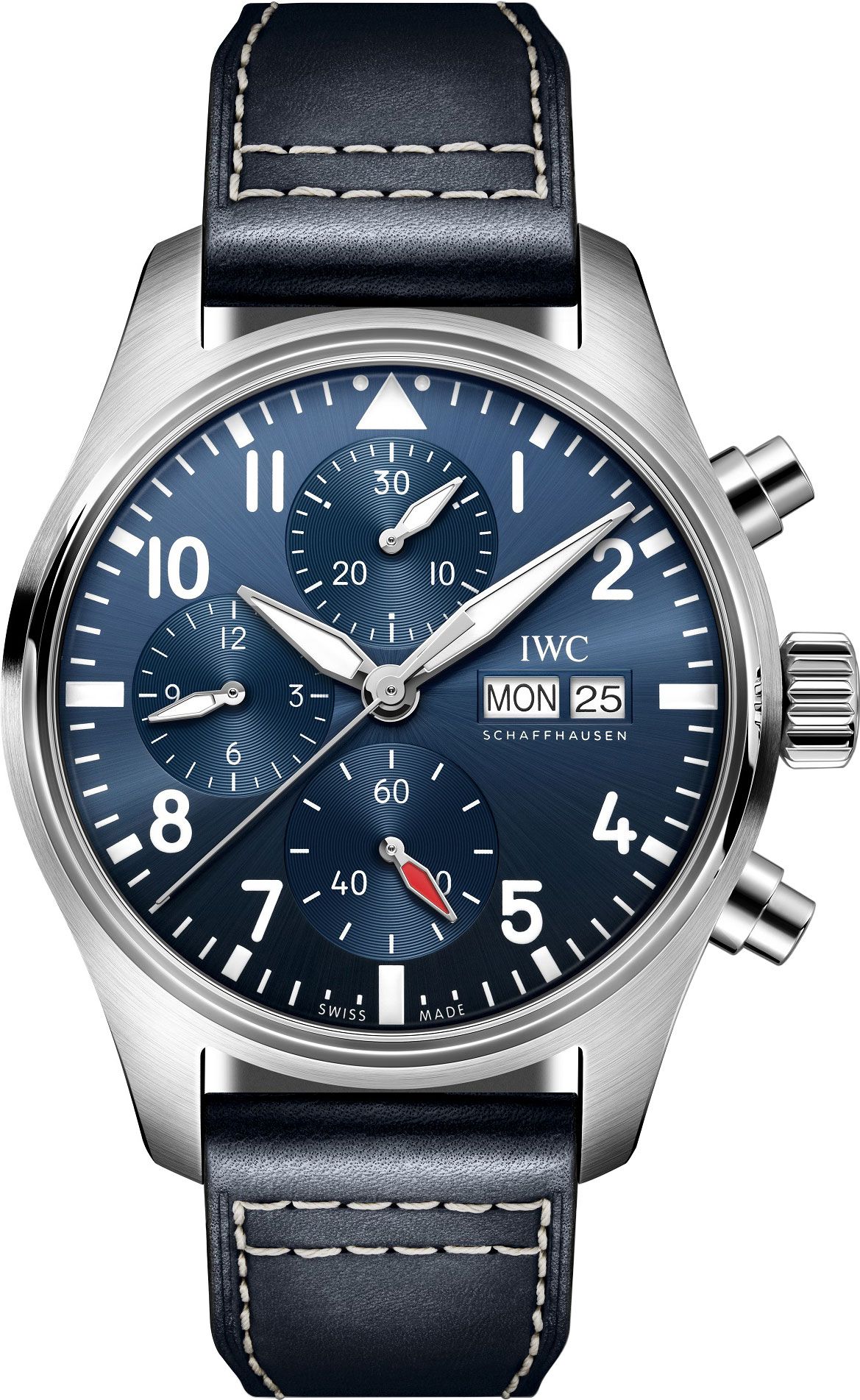 IWC Pilot’s Watches Classic Blue Dial 41 mm Automatic Watch For Men - 1