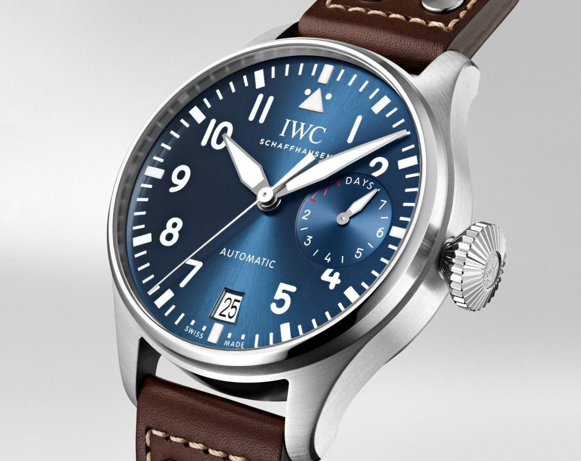 IWC Pilot’s Watches Antoine De Saint Exupery Blue Dial 46.2 mm Automatic Watch For Men - 5