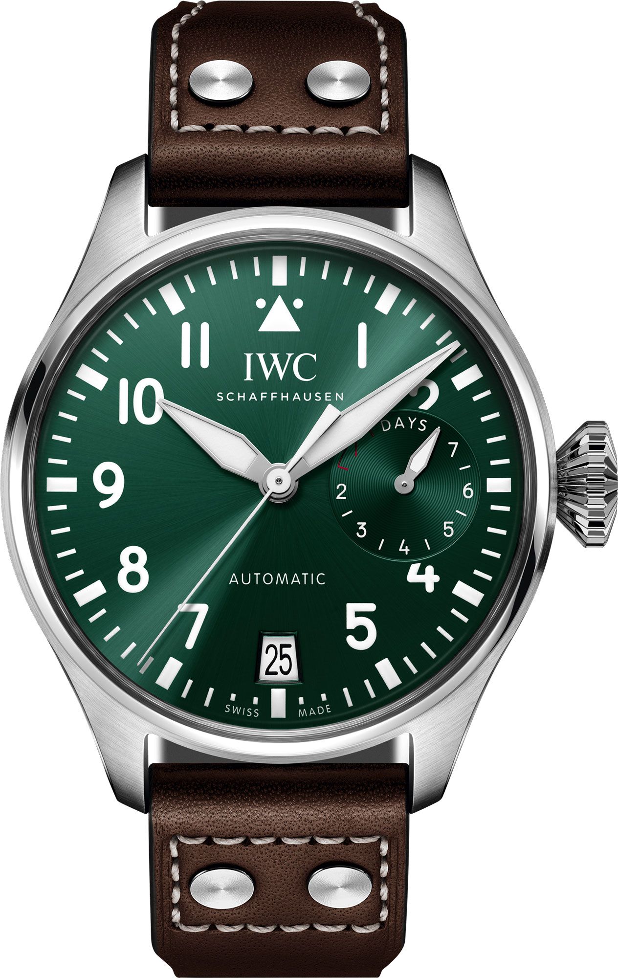 IWC Pilot’s Watches Classic Green Dial 46.2 mm Automatic Watch For Men - 1