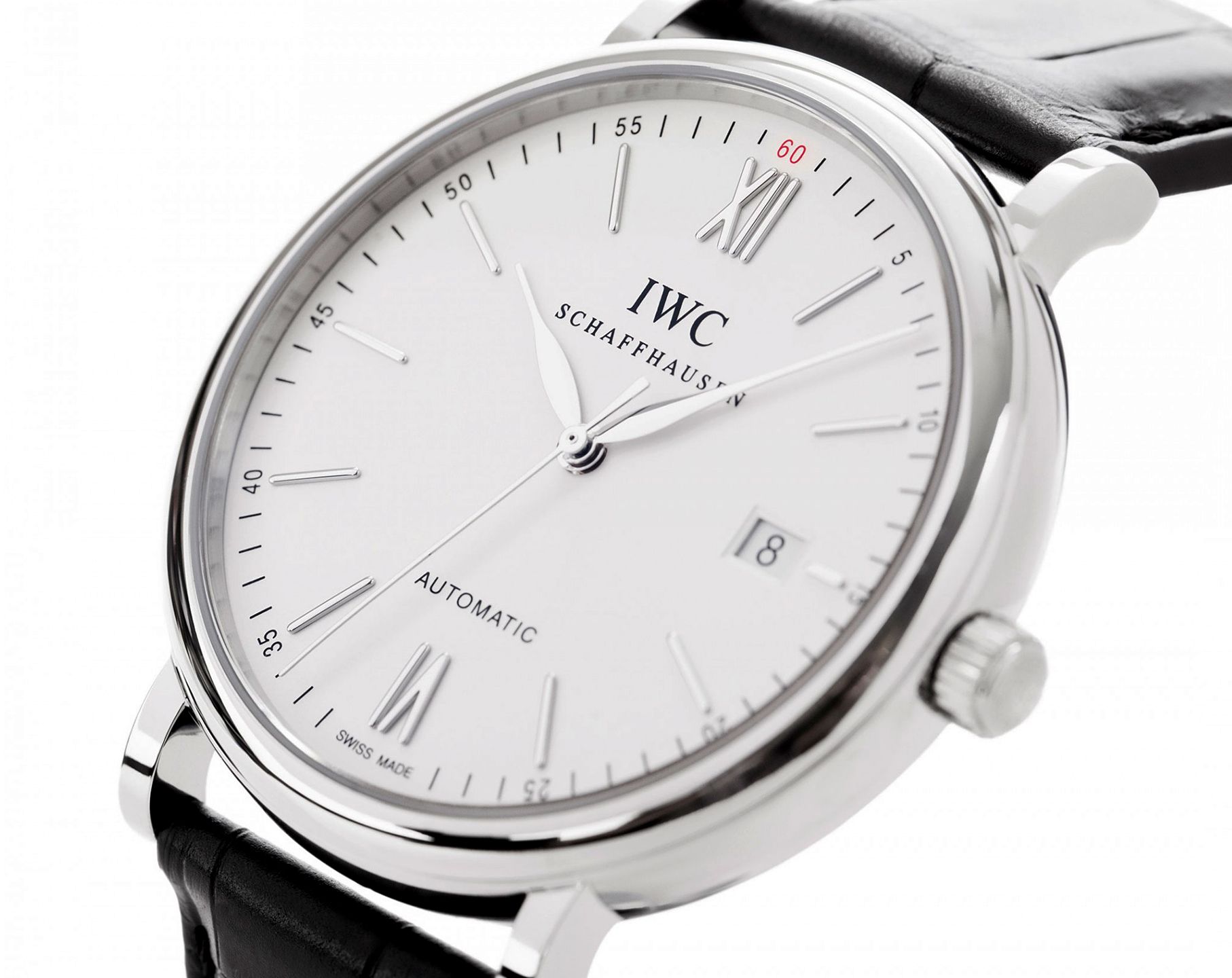 IWC Portofino  Silver Dial 40 mm Automatic Watch For Men - 4