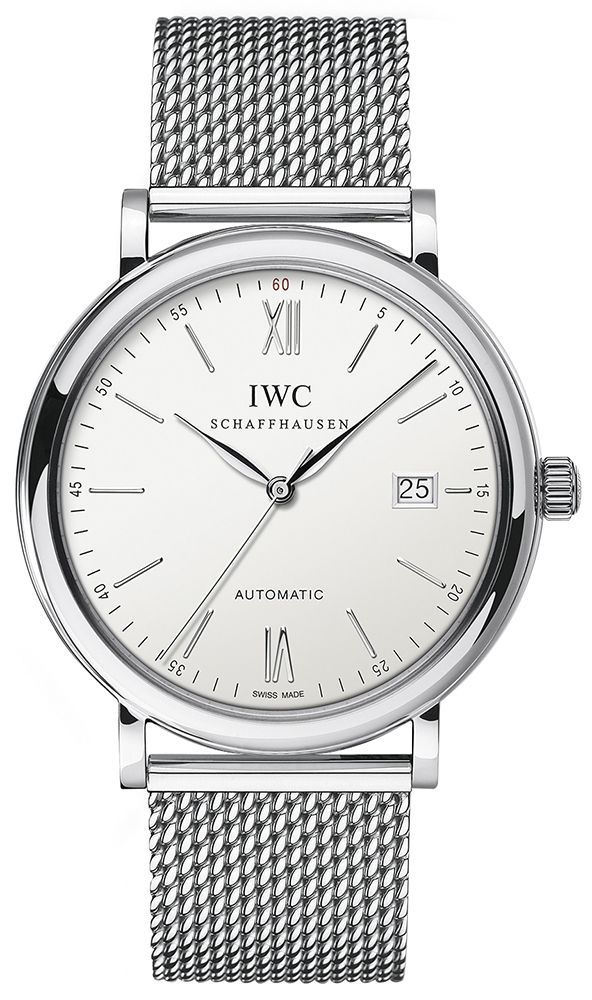 IWC Portofino  Silver Dial 40 mm Automatic Watch For Men - 1