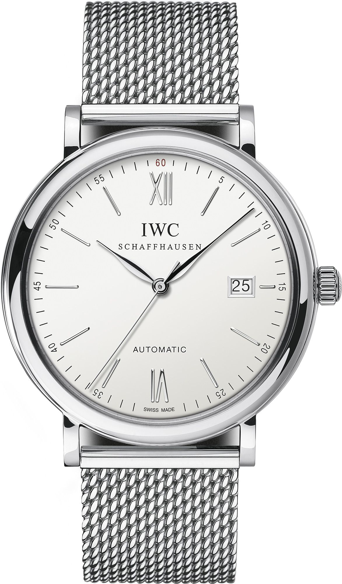 IWC Portofino  White Dial 40 mm Automatic Watch For Unisex - 1