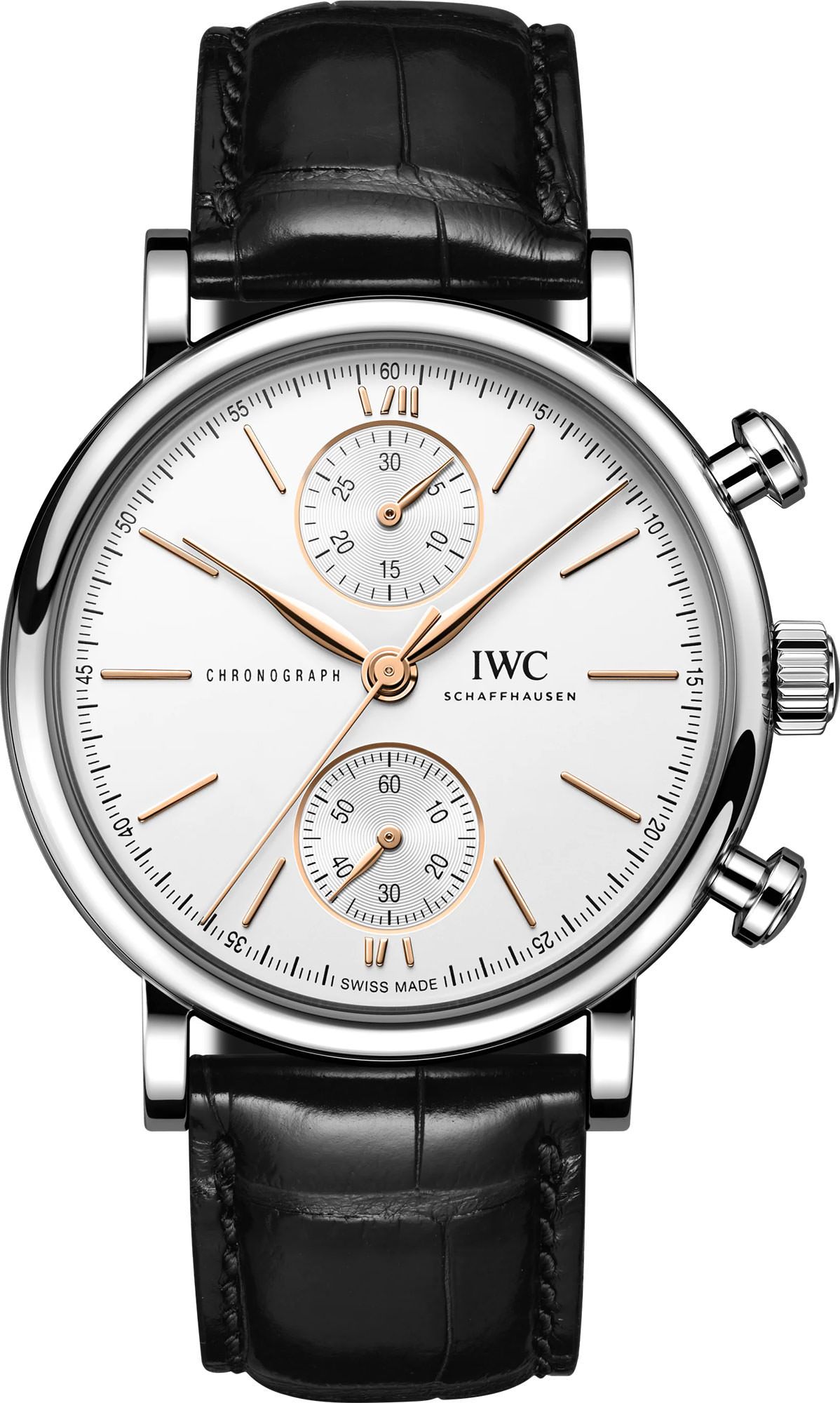 IWC Portofino  Silver Dial 39 mm Automatic Watch For Men - 1