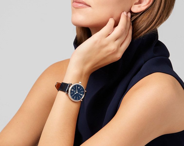 IWC Portofino  Blue Dial 37 mm Automatic Watch For Women - 5