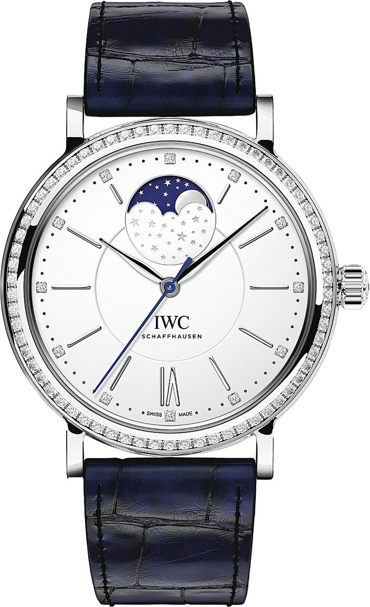 IWC Portofino  Silver Dial 37 mm Automatic Watch For Women - 1