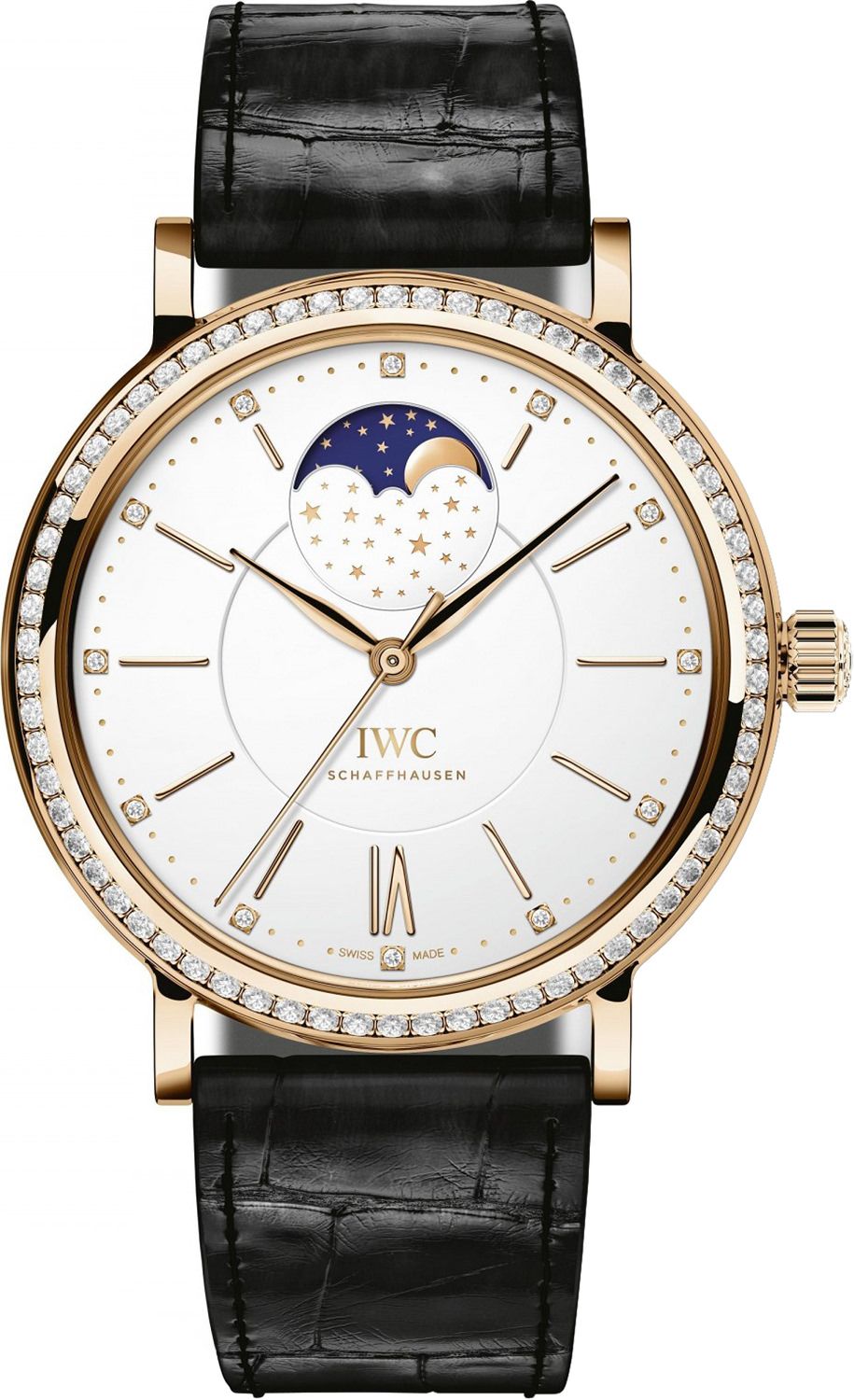 IWC Portofino  Silver Dial 37 mm Automatic Watch For Women - 1