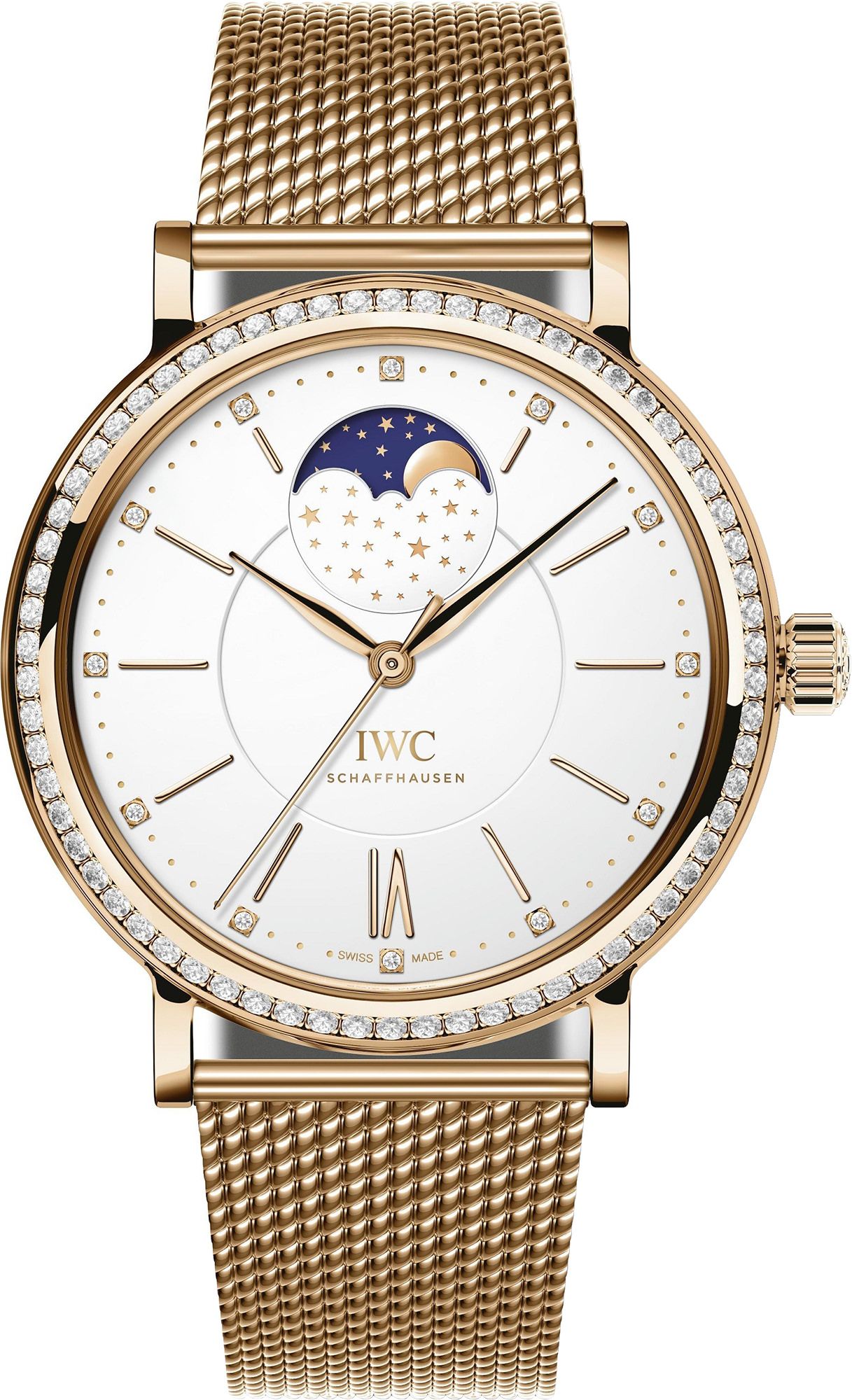 IWC Portofino  Silver Dial 37 mm Automatic Watch For Women - 1