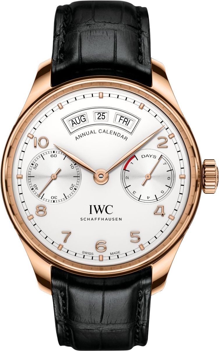 IWC Portugieser  Silver Dial 44 mm Automatic Watch For Men - 1