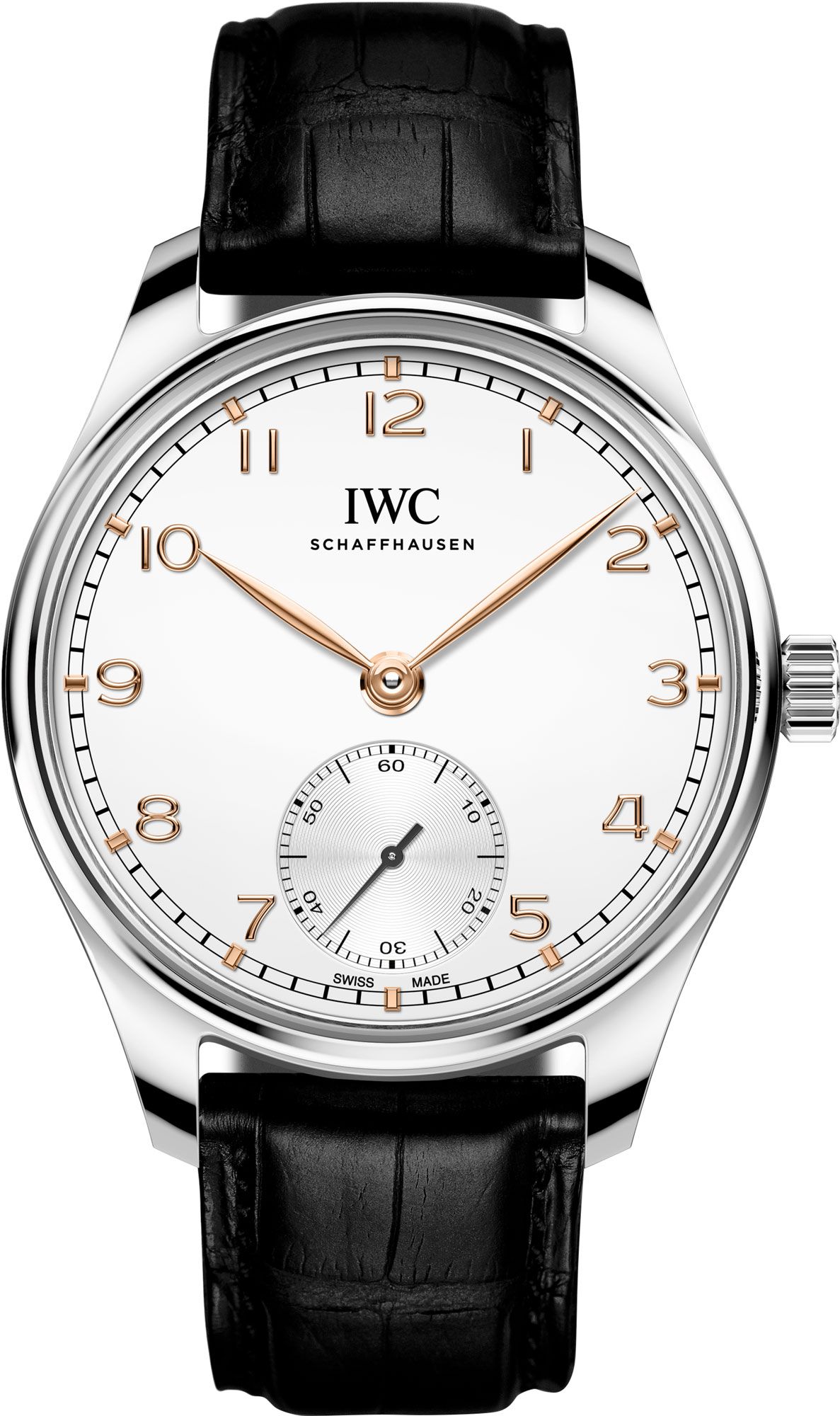 IWC Portugieser  Silver Dial 40.4 mm Automatic Watch For Men - 1