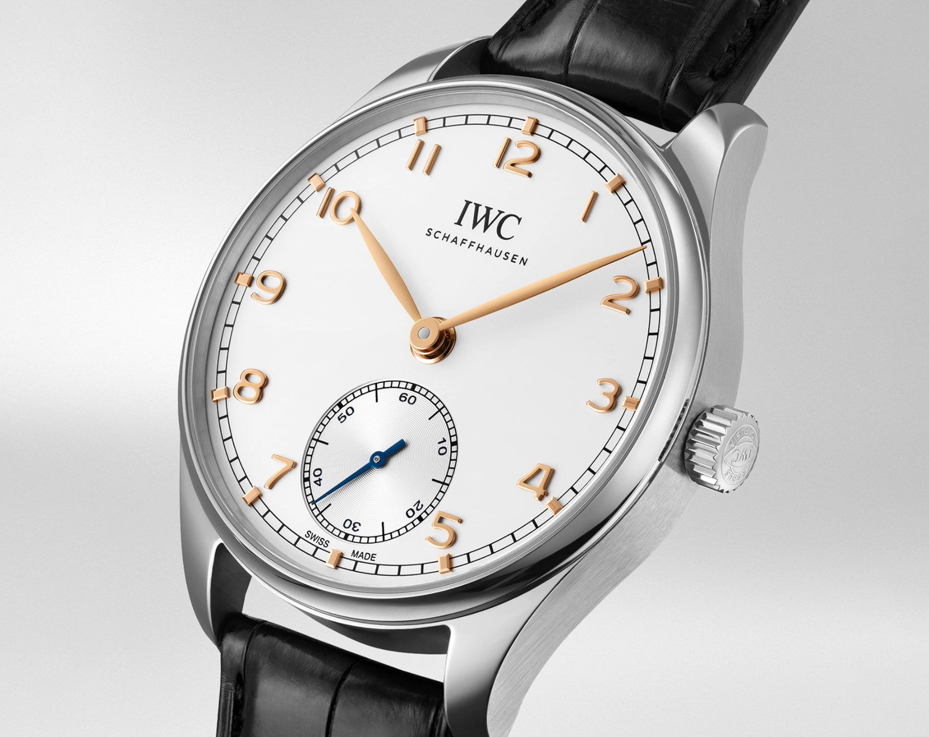 IWC Portugieser  Silver Dial 40.4 mm Automatic Watch For Men - 2