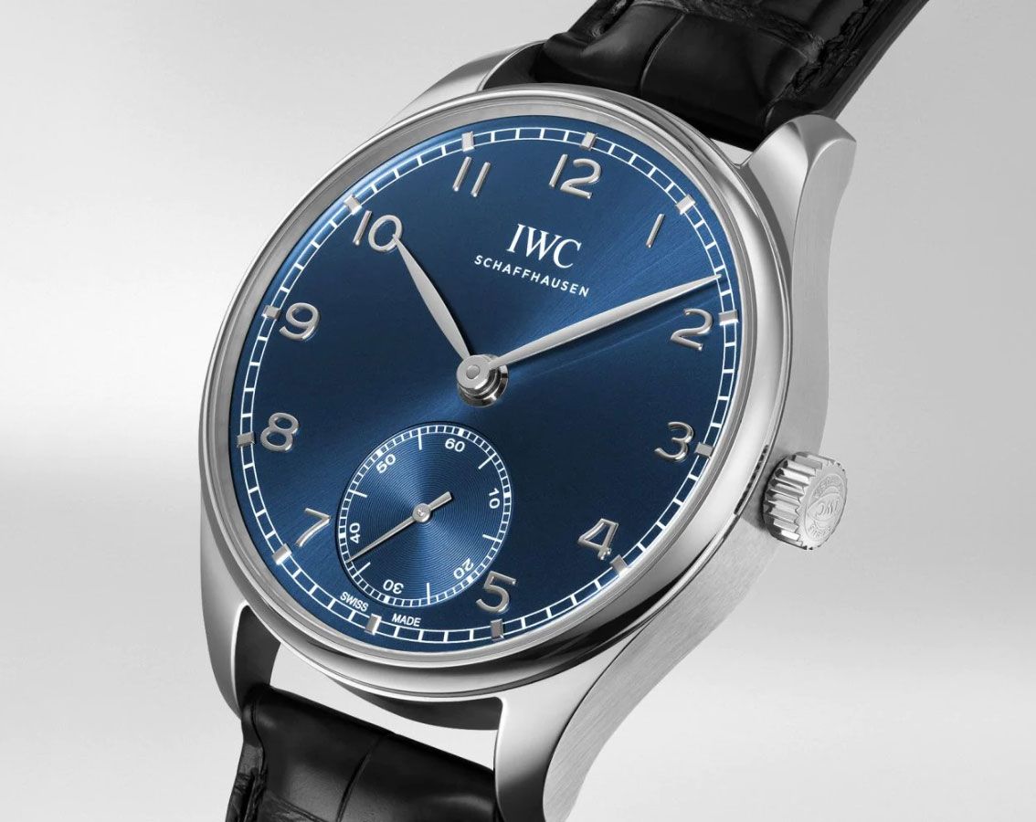 IWC Portugieser  Blue Dial 40.4 mm Automatic Watch For Men - 2