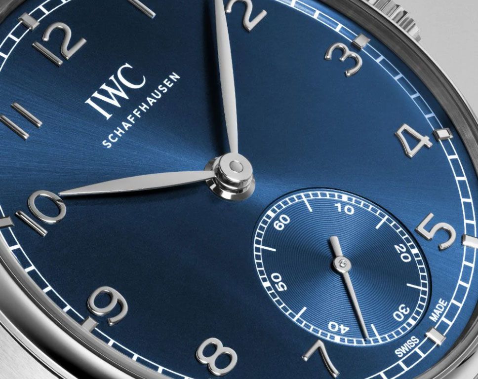 IWC Portugieser  Blue Dial 40.4 mm Automatic Watch For Men - 5