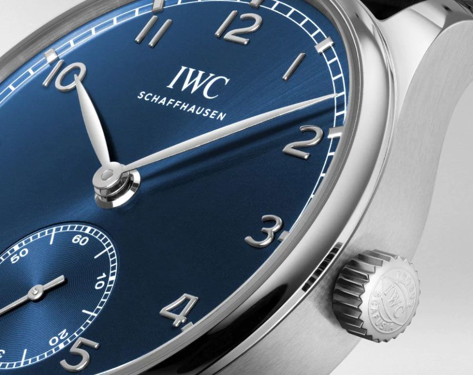 IWC Portugieser  Blue Dial 40.4 mm Automatic Watch For Men - 7