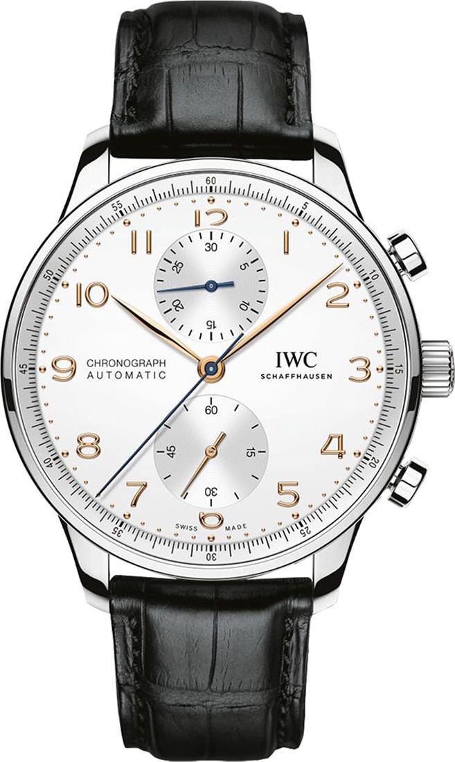 IWC Portugieser  Silver Dial 41 mm Automatic Watch For Men - 1