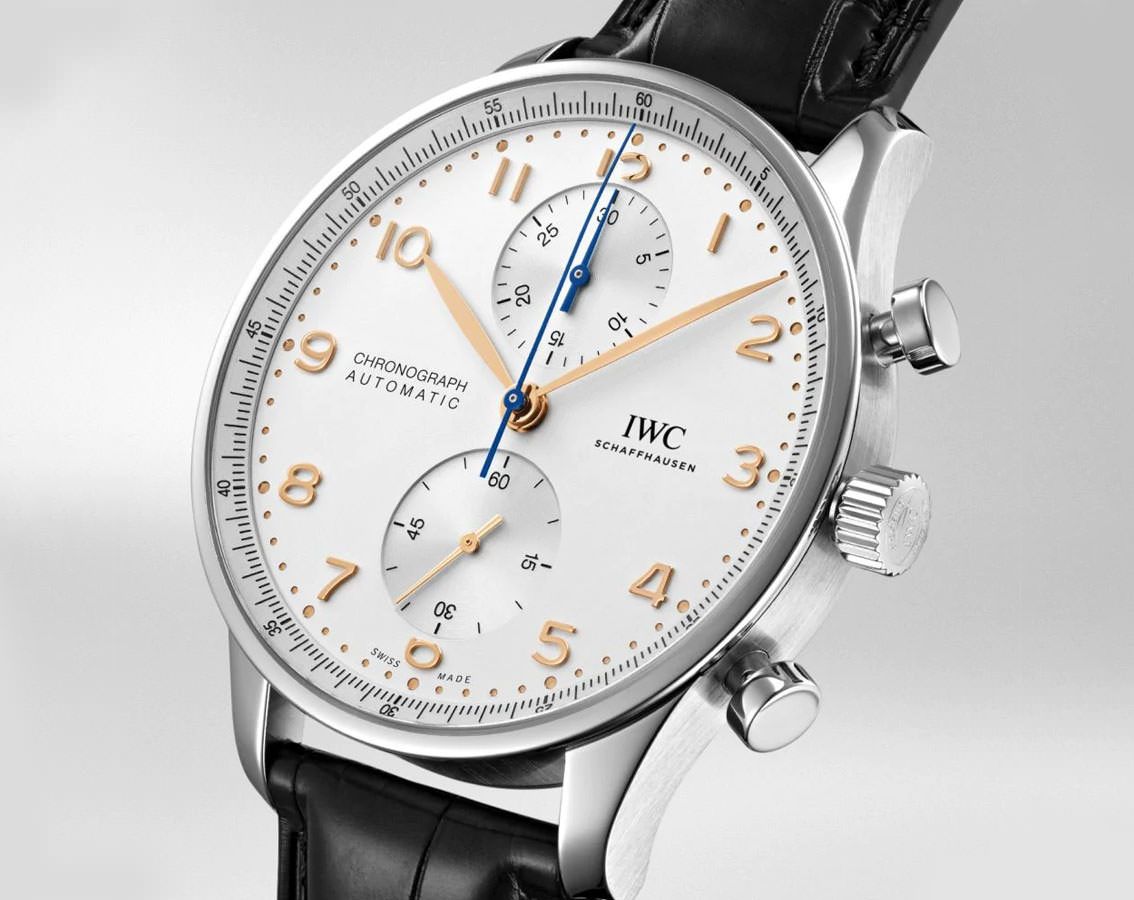 IWC Portugieser  Silver Dial 41 mm Automatic Watch For Men - 5