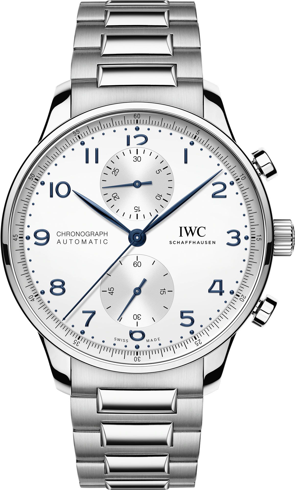 IWC Portugieser  Silver Dial 41 mm Automatic Watch For Men - 1