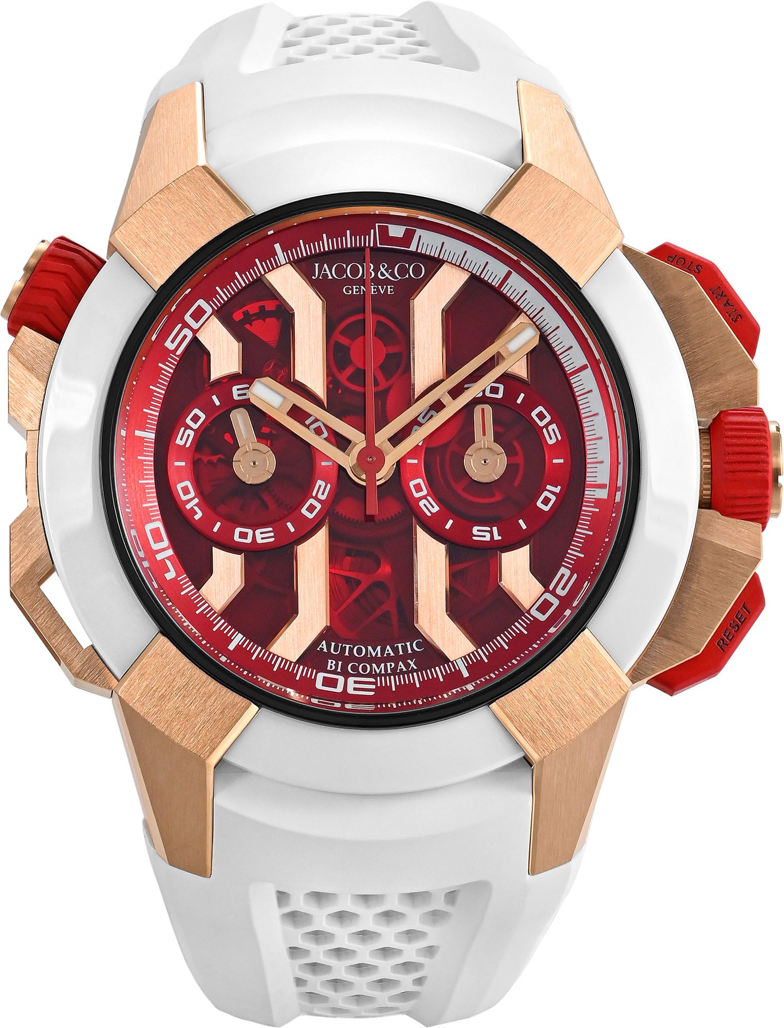 Jacob & Co. Epic X Chrono  Red Dial 47 mm Automatic Watch For Men - 1