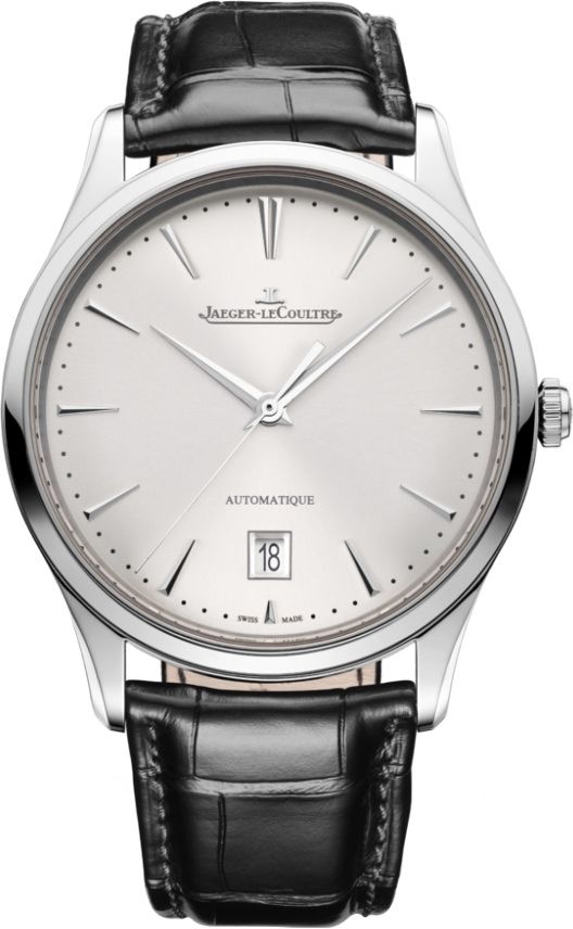 Jaeger-LeCoultre Master Ultra Thin Date Silver Dial 39 mm Automatic Watch For Men - 1