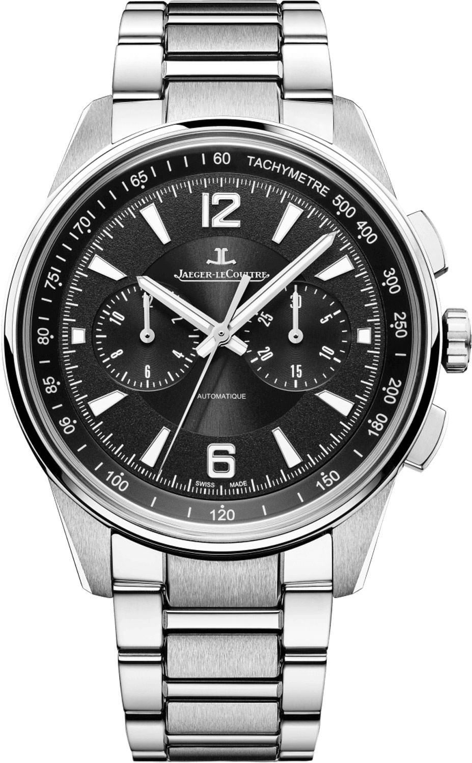 Jaeger-LeCoultre Polaris Chronograph Black Dial 42 mm Automatic Watch For Men - 1