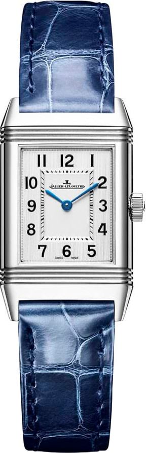 Jaeger-LeCoultre Reverso Reverso Classic Silver Dial 21 mm Quartz Watch For Women - 1