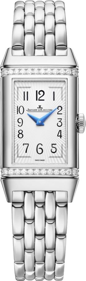 Jaeger-LeCoultre Reverso Reverso One Silver Dial 20 mm Manual Winding Watch For Women - 1