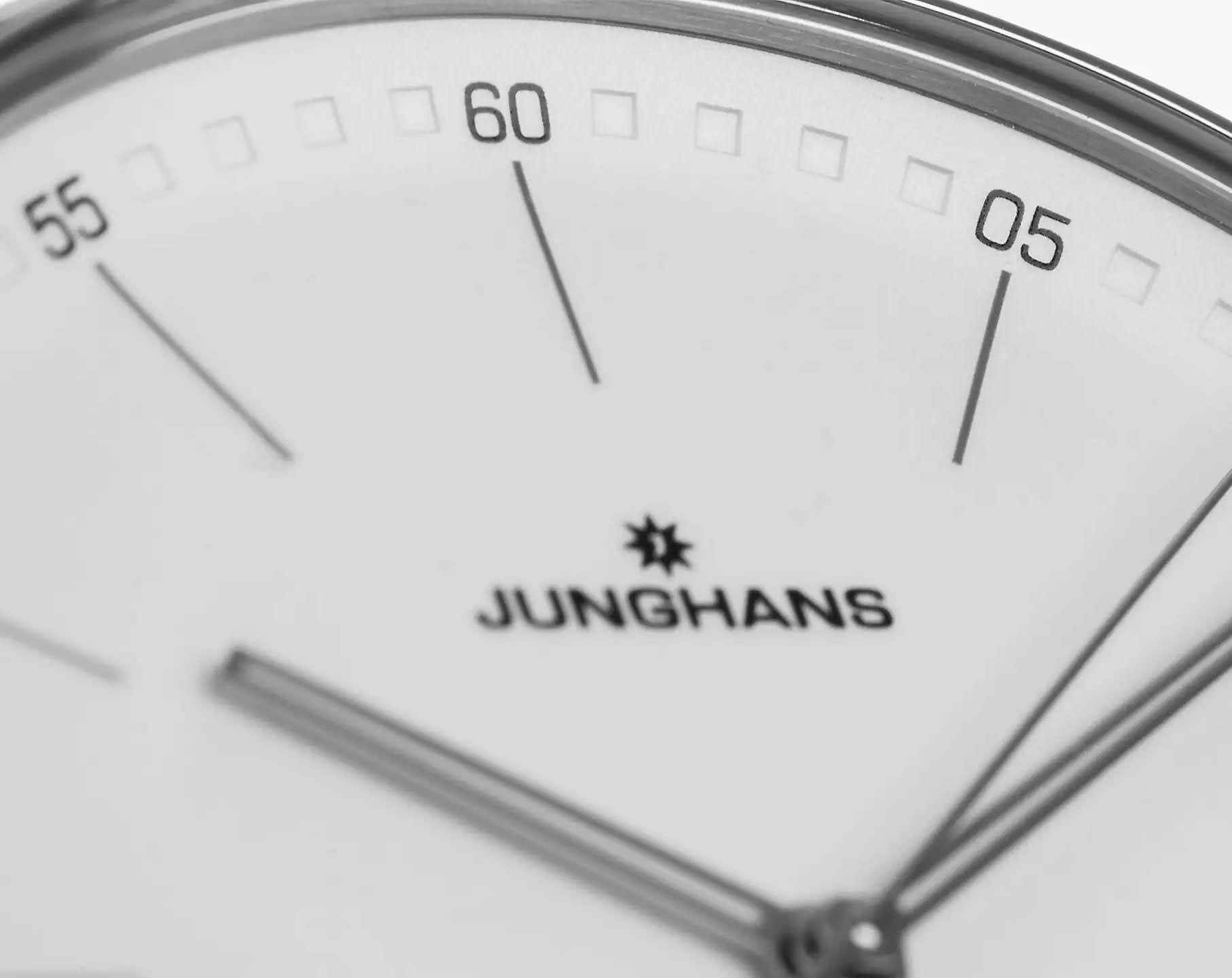 Junghans FORM Quartz Silver Dial 39 mm Quartz Watch For Men - 6