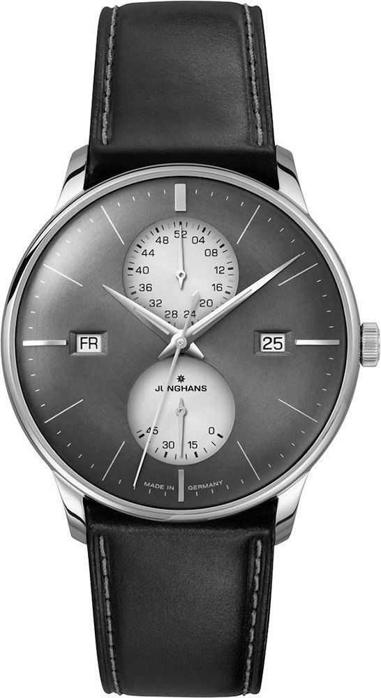 Junghans Meister Agenda Anthracite Dial 40.4 mm Automatic Watch For Men - 1