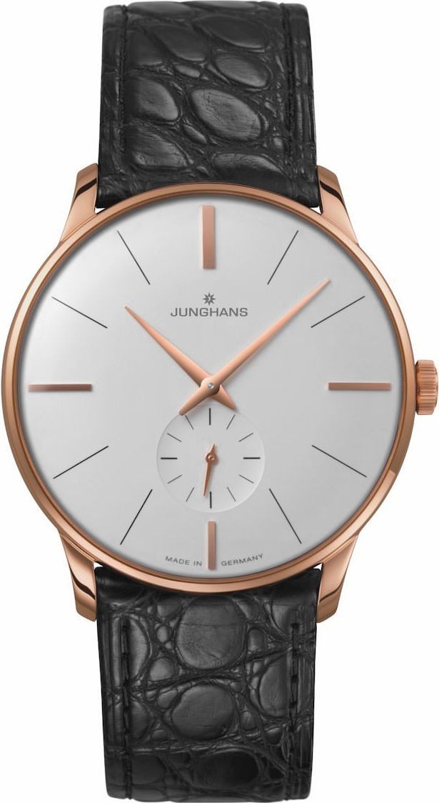 Junghans Meister Hand Winding Silver Dial 37.7 mm Manual Winding Watch For Men - 1