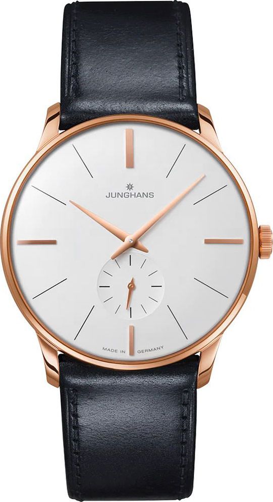 Junghans Meister Hand Winding Silver Dial 37.7 mm Manual Winding Watch For Men - 1