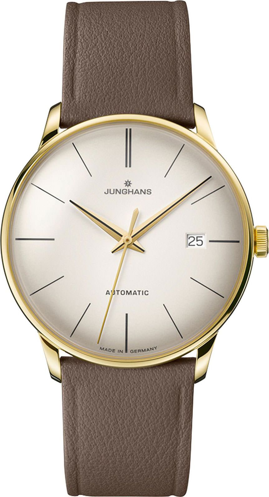 Junghans Meister Automatic White Dial 38 mm Automatic Watch For Men - 1