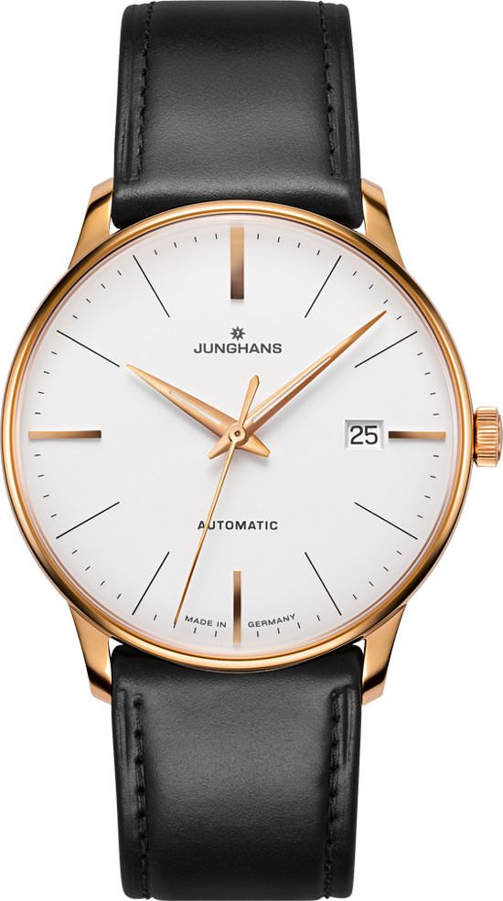 Junghans Meister Classic Silver Dial 38.4 mm Automatic Watch For Men - 1