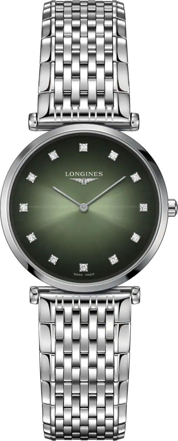 Longines Elegance La Grande Classique de Longines Green Dial 29 mm Quartz Watch For Women - 1