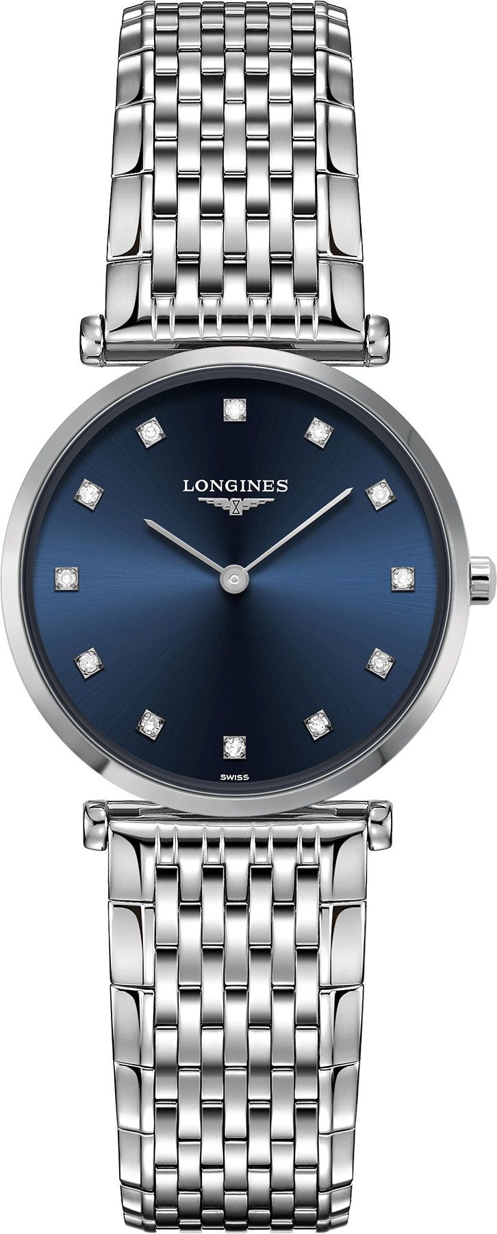 Longines Elegance La Grande Classique de Longines Blue Dial 29 mm Quartz Watch For Women - 1