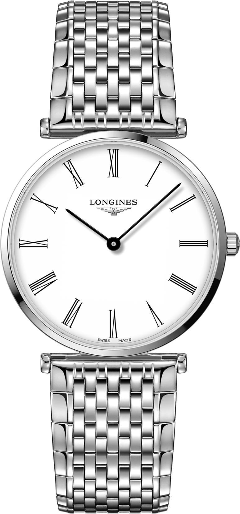 Longines Elegance La Grande Classique de Longines White Dial 38 mm Quartz Watch For Unisex - 1