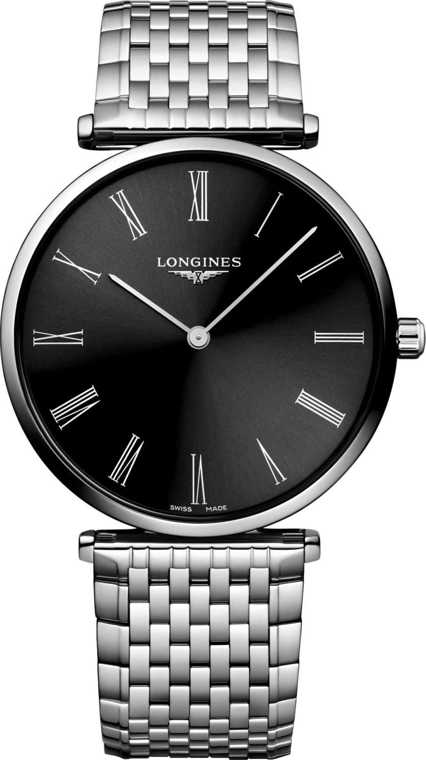 Longines Elegance La Grande Classique de Longines Black Dial 38 mm Quartz Watch For Men - 1